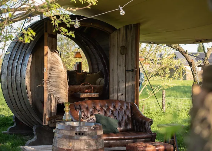 Luxussátor Tiny Wineyhouse 3